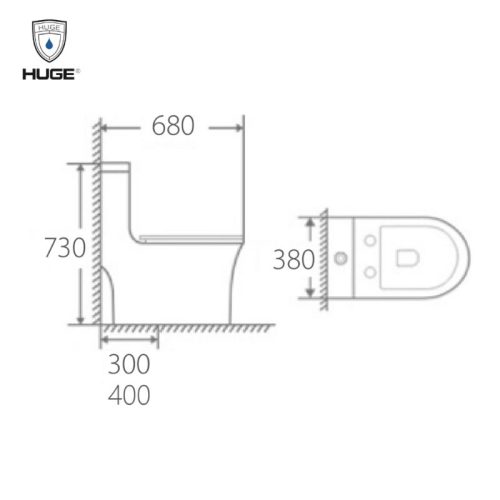 bồn cầu H-BC2105