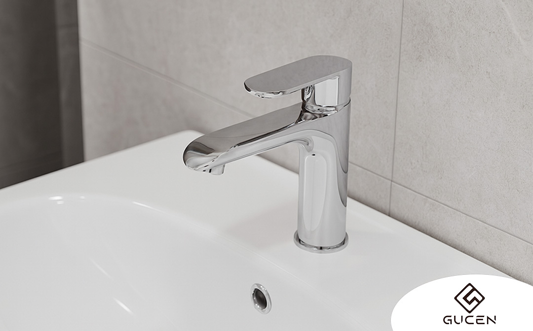 Vòi lavabo nóng lạnh Gucen