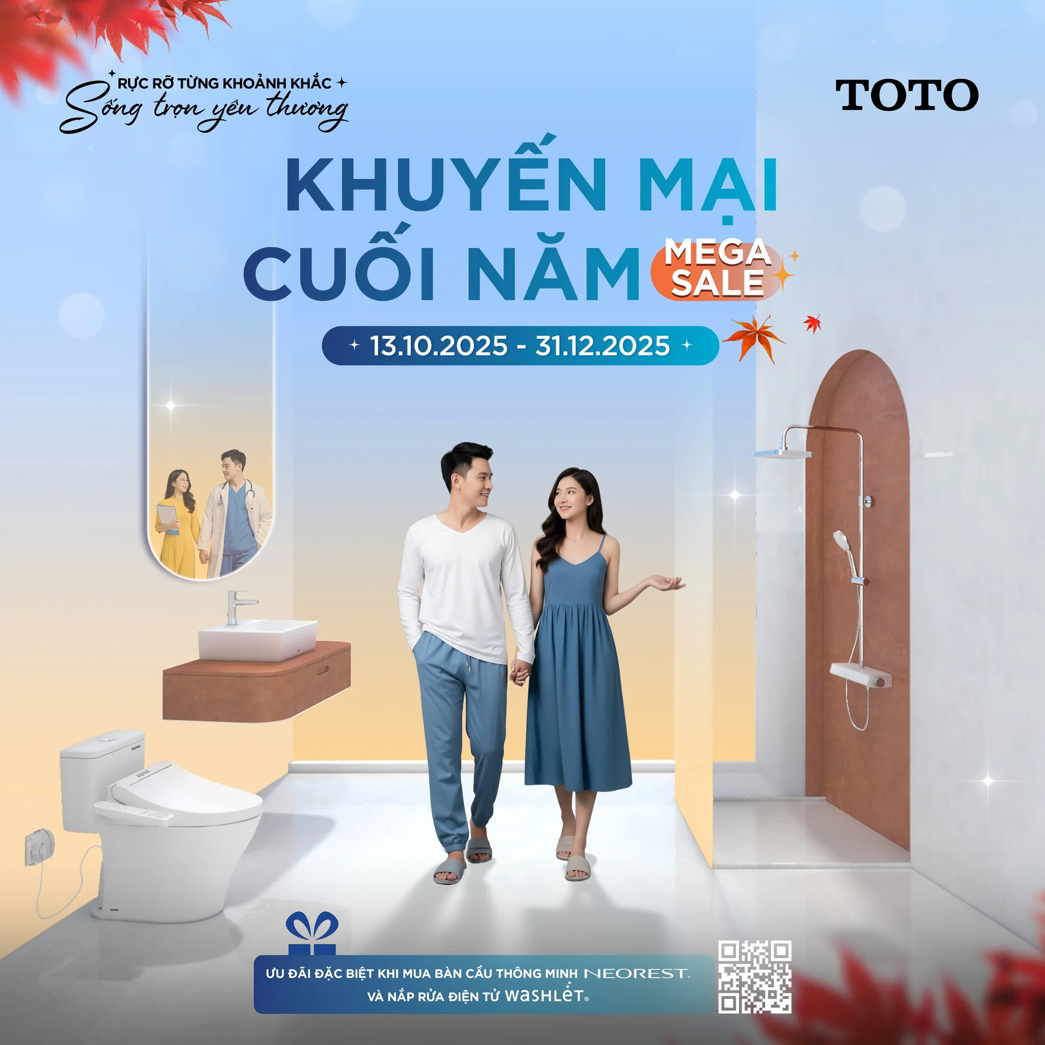 TOTO mega sale cuối năm 2025