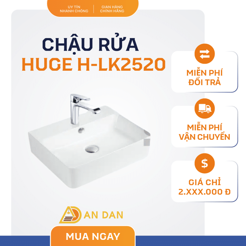 lavabo đặt bàn huge