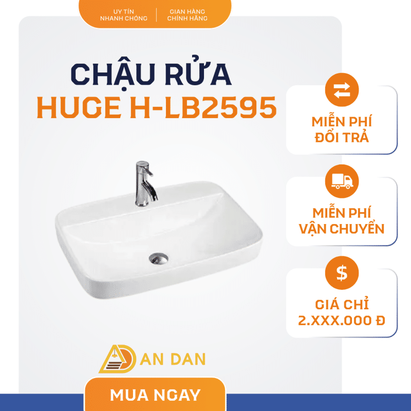 lavabo đặt bàn huge