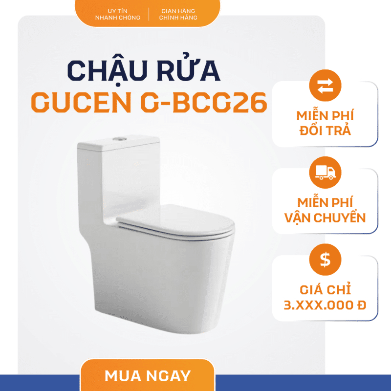 bồn cầu giá rẻ 3 triệu