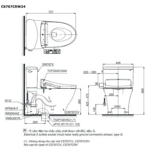 bản vẽ CS767CRW24