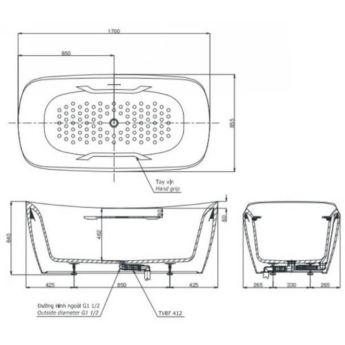 bản vẽ PJY1734PWEN#GW