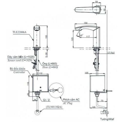 bản vẽ TLE22006VTLE04502A1TLN01102A