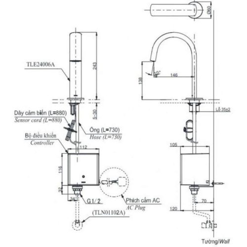 TLE24006V/TLE04502A1/TLN01102A