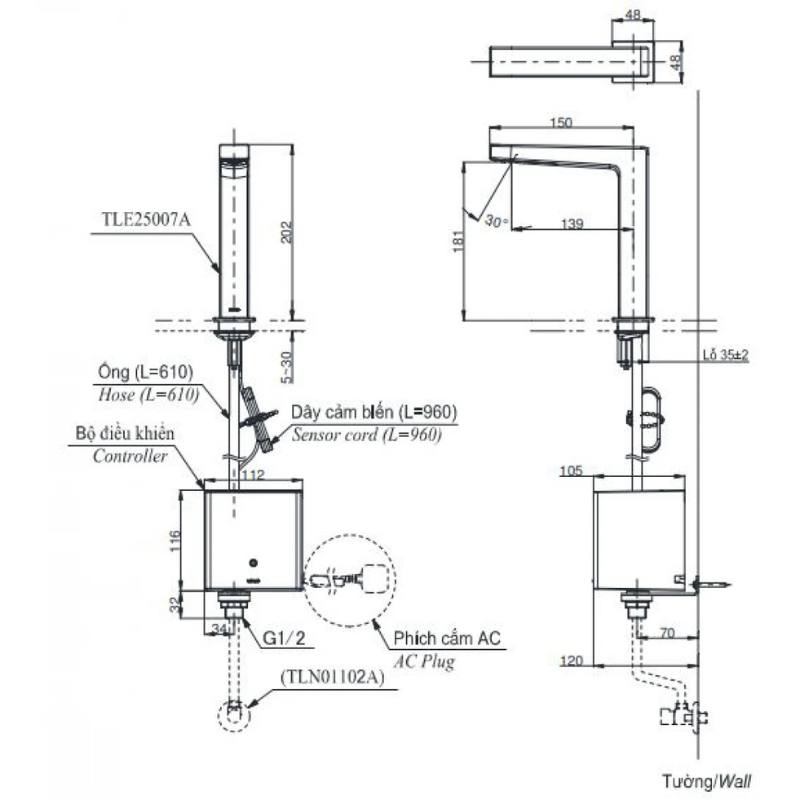 TLE25007V (2) bản vẽ TLE25007V