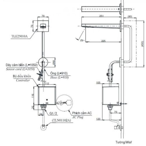 bản vẽ TLE25010V