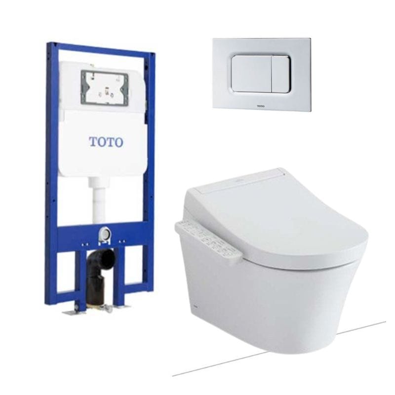Bồn Cầu Treo Tường TOTO CW553C/TCF33370GAA/WH172AT/TCA465/MB170P