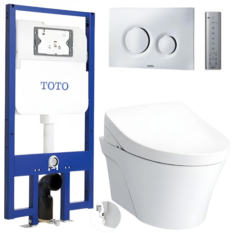 Bồn Cầu Treo Tường TOTO CW812RA/WH172A/TCF4911Z/MB170P