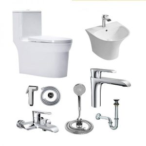 Combo Thiết Bị Vệ Sinh Cao Cấp HUGE 06