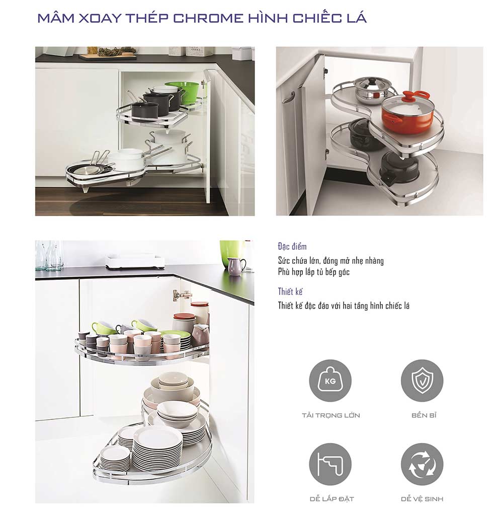 Giá góc hình lá mở trái H-LC103L - Ảnh 2