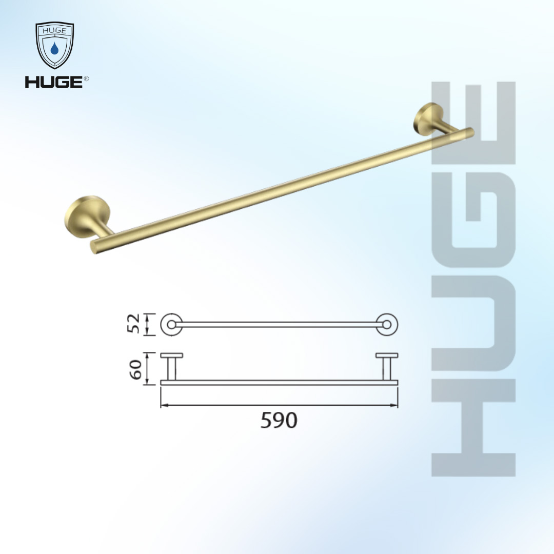 Thanh vắt khăn đơn Huge H-B1739G - Ảnh 3