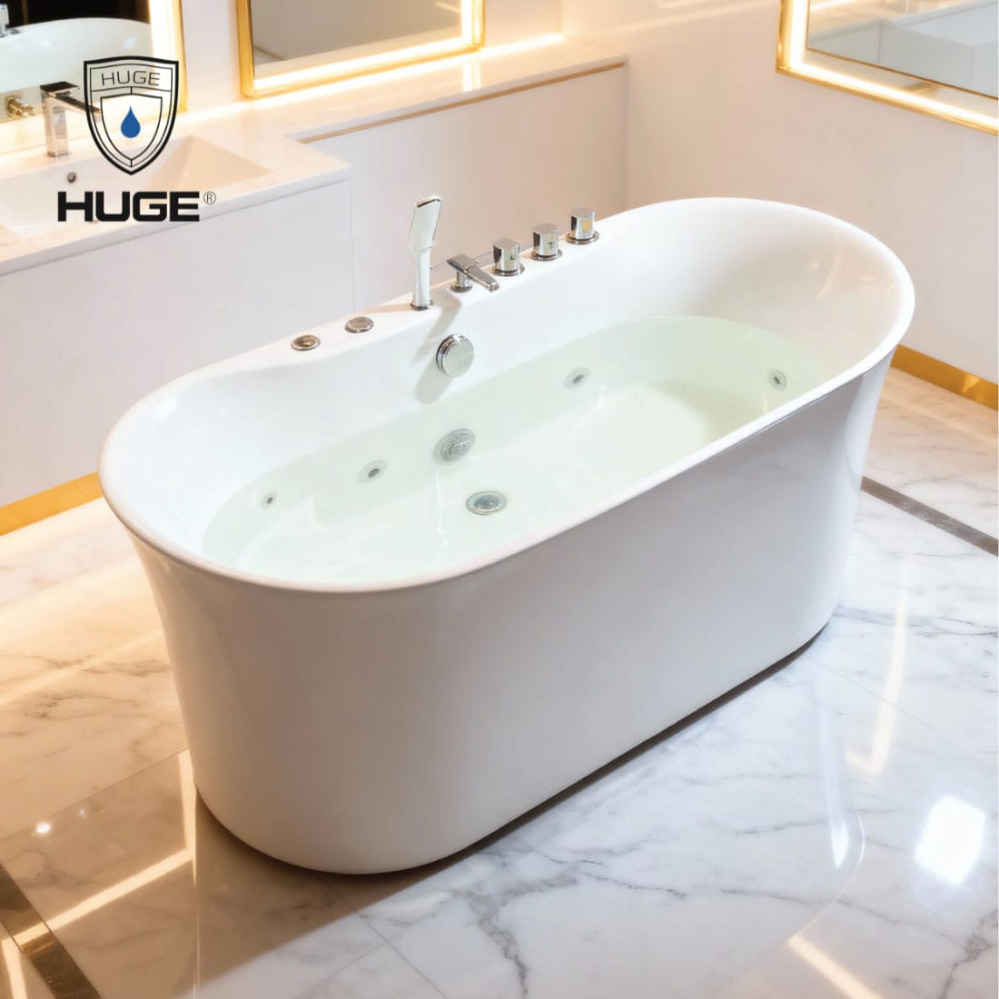 Bồn Tắm Massage Huge H-BT2015M