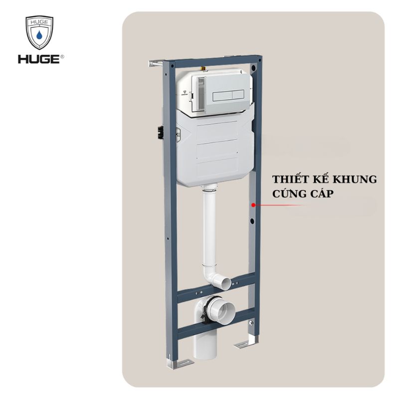 Bồn Cầu Thông Minh HUGE H-BTS236N Treo Tường - Ảnh 9