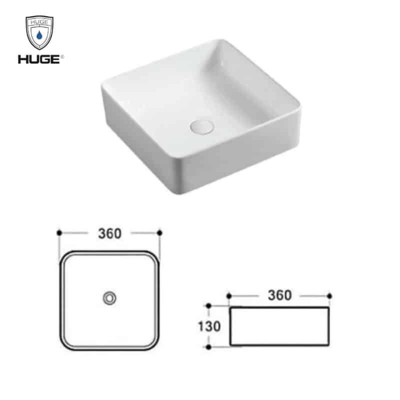 Lavabo Đặt Bàn HUGE H-LV1360 - Ảnh 3