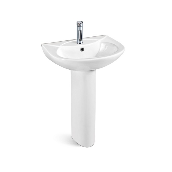 Chậu Lavabo Chân Dài GUCEN G-LVD01 Giá Rẻ