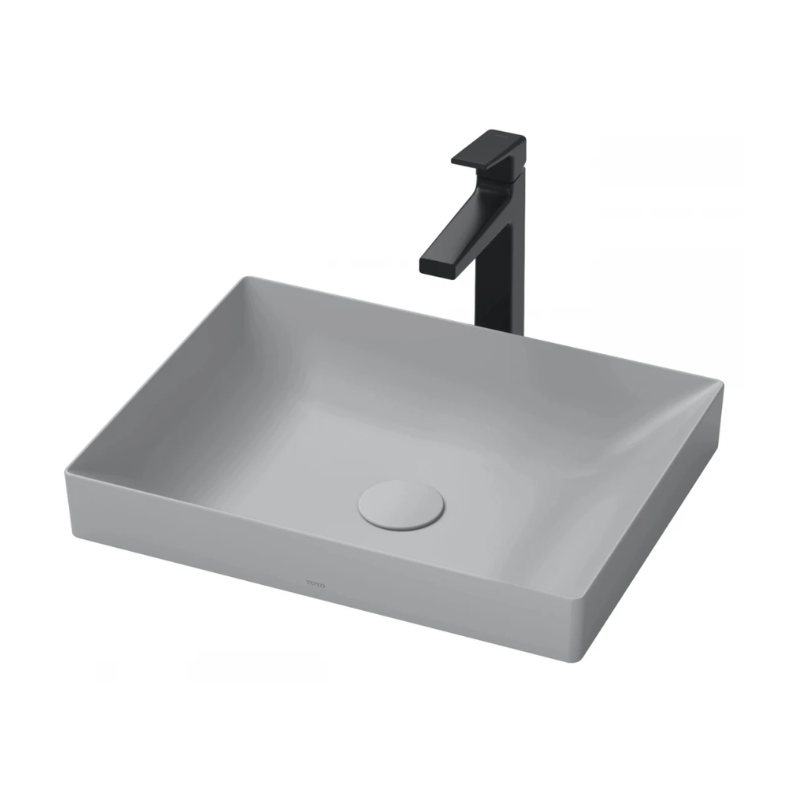 Chậu Rửa Mặt Lavabo TOTO LT4715G17#MGR Đặt Bàn Màu Xám Mờ