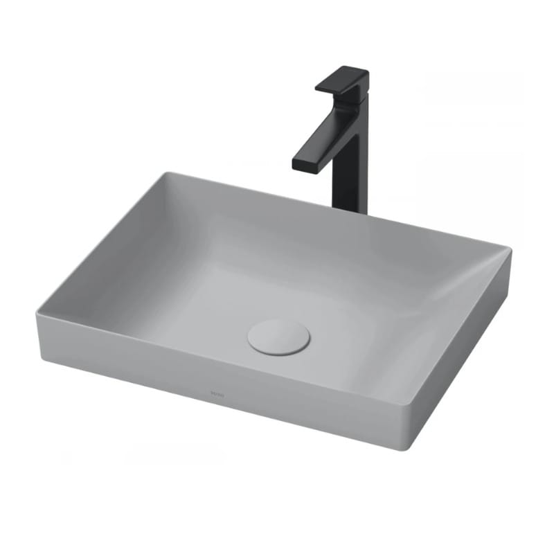 Chậu Rửa Mặt Lavabo TOTO LT4715G19#MGR Đặt Bàn Màu Xám Mờ