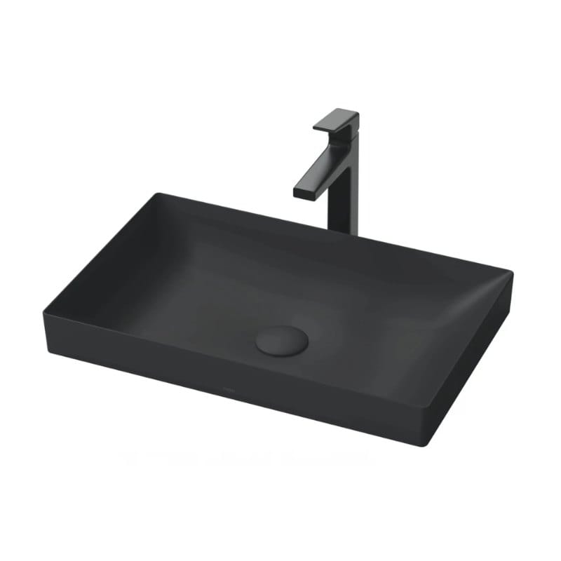 Chậu Rửa Mặt Lavabo TOTO LT4716G17#MBL Đặt Bàn Màu Đen Mờ