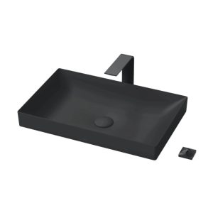 Chậu Rửa Mặt Lavabo TOTO LT4716G19#MBL Đặt Bàn Màu Đen Mờ