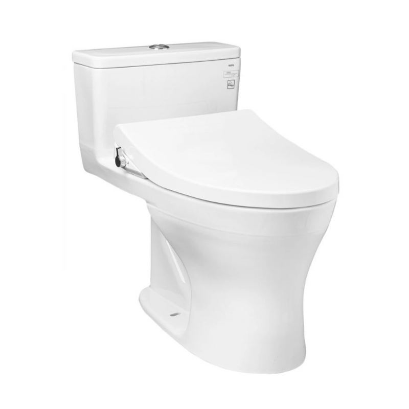 Bồn Cầu Một Khối TOTO MS855DE4 Nắp cơ