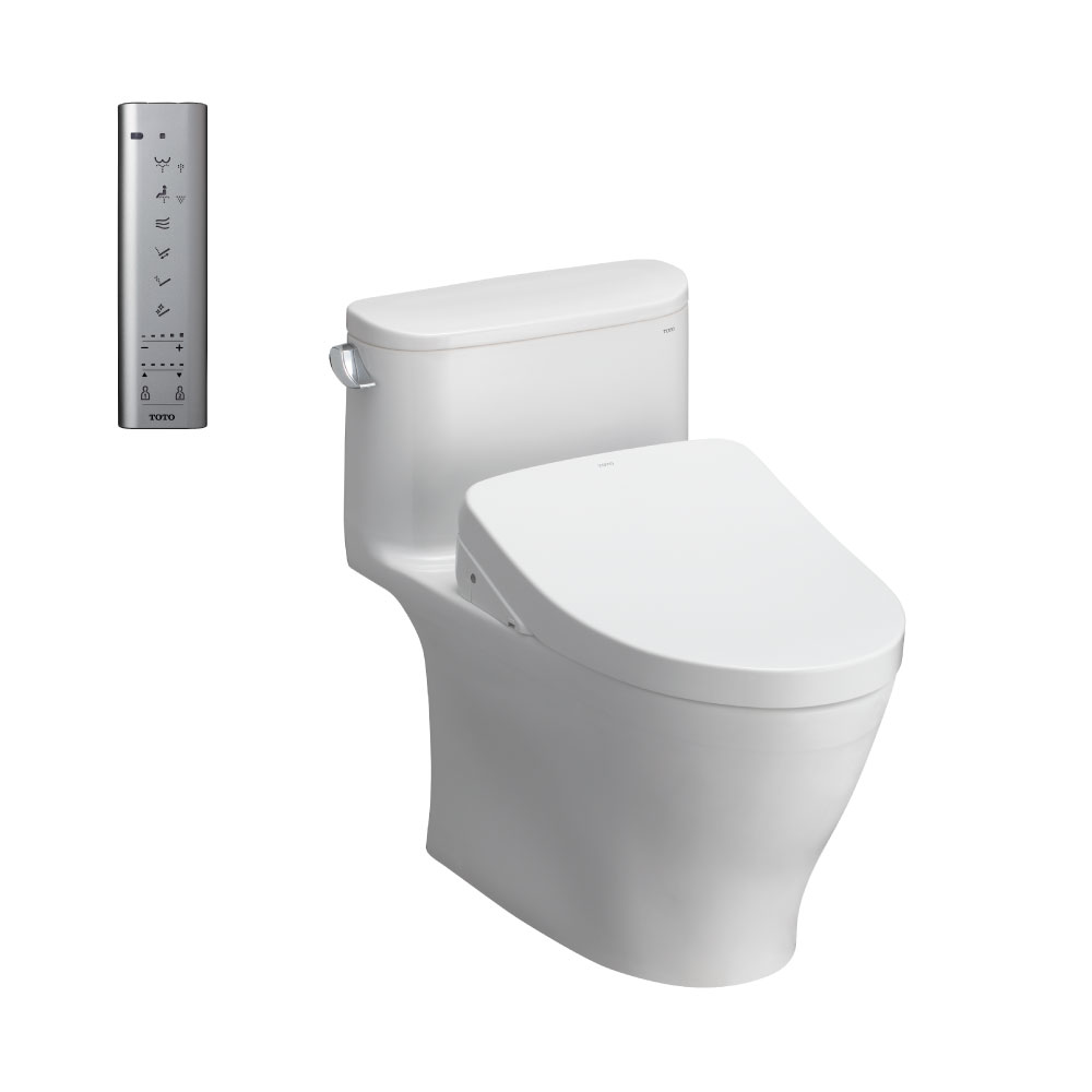 Bồn Cầu Một Khối TOTO MS887CRW12 Nắp Tự Động