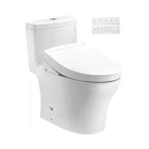 Bồn Cầu Điện Tử TOTO MS889CDRW25 Nắp TCF34461GAA