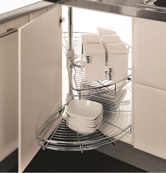 Mâm xoay góc 1/2 inox bóng H-MC1118