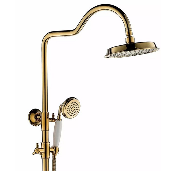 Sen Cây Tắm Đứng Nóng Lạnh Màu Vàng Gold BALLY (BL_S1966T)