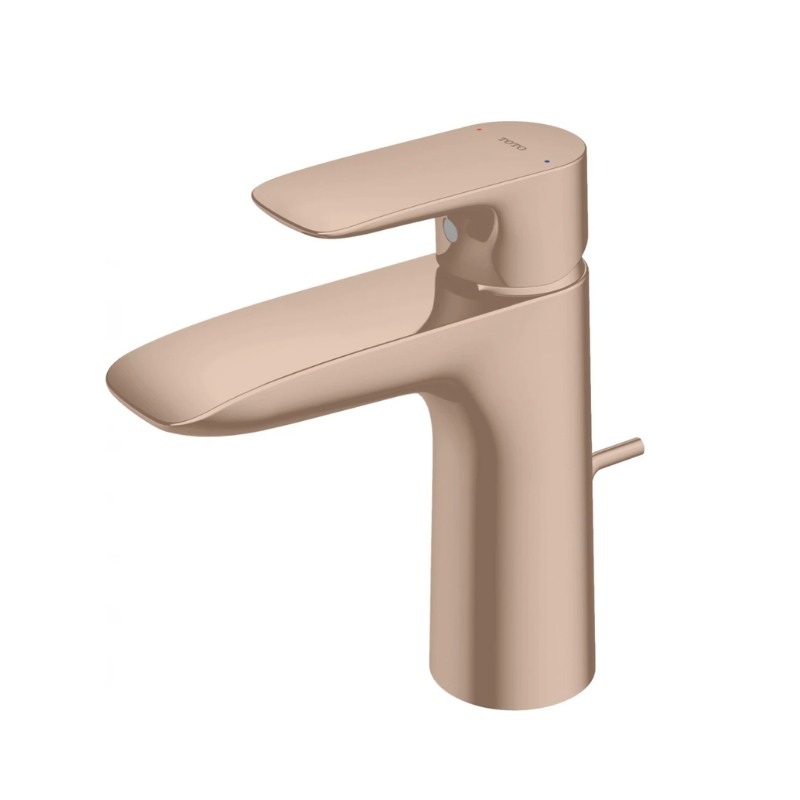 Vòi Lavabo TOTO TLG04301B#BRG Nóng Lạnh Màu Vàng Hồng Mờ