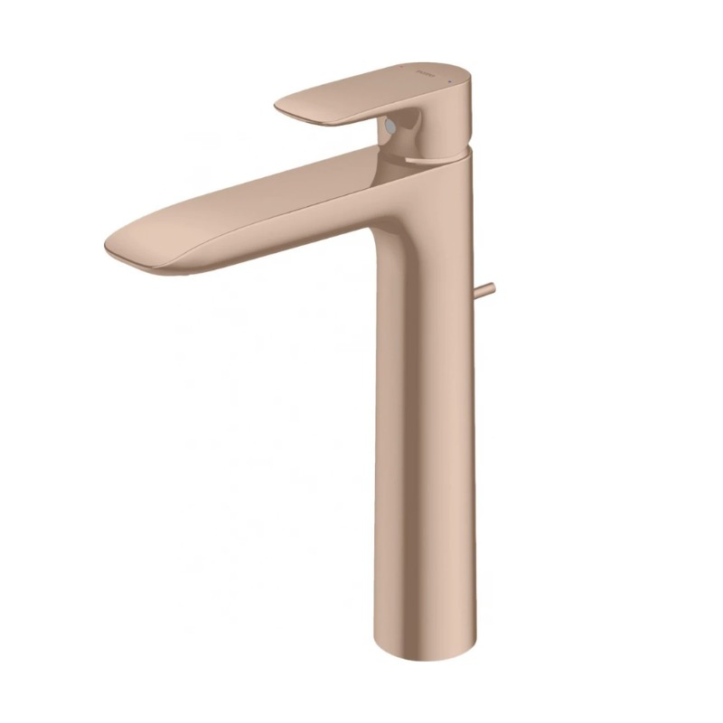 Vòi Lavabo TOTO TLG04307B#BRG Nóng Lạnh Thân Cao Màu Vàng Hồng Mờ