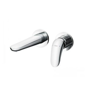 Vòi Lavabo TOTO TLS03307B Nóng Lạnh Gắn Tường