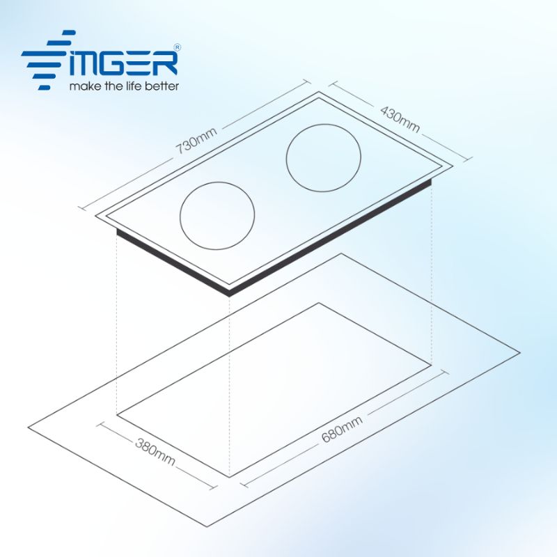 Bếp Từ Đôi Vinger VG-269PIC