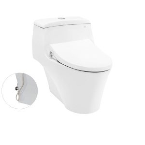 Bồn Cầu TOTO CW823RAE4 Một Khối Nắp Cơ Ecowasher