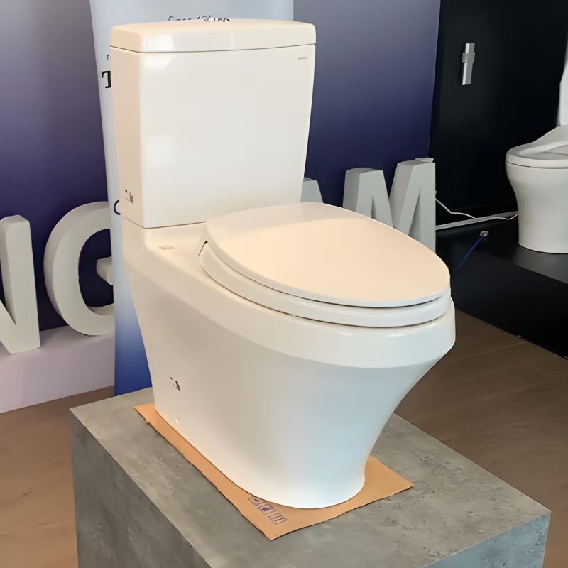 Bồn Cầu 2 Khối TOTO CS948DT10 Nắp TC395VS - Ảnh 2