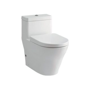 Bồn Cầu TOTO CW166RB Một Khối Nắp Êm TC384CVK