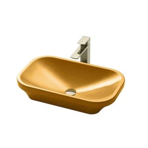 Chậu Rửa Lavabo TOTO LW630JDW/F#MDR Cam Vàng
