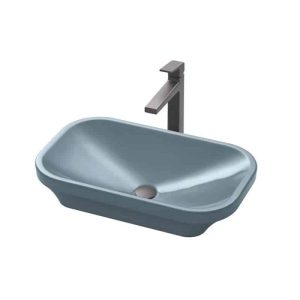 Chậu Rửa Lavabo TOTO LW630JDW/F#ASB Xanh Tro