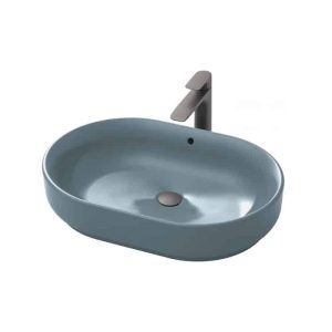 Chậu Rửa Lavabo TOTO LW896JW/F#ASB Xanh Tro