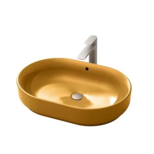 Chậu Rửa Lavabo TOTO LW896JW/F#MDR Cam Vàng