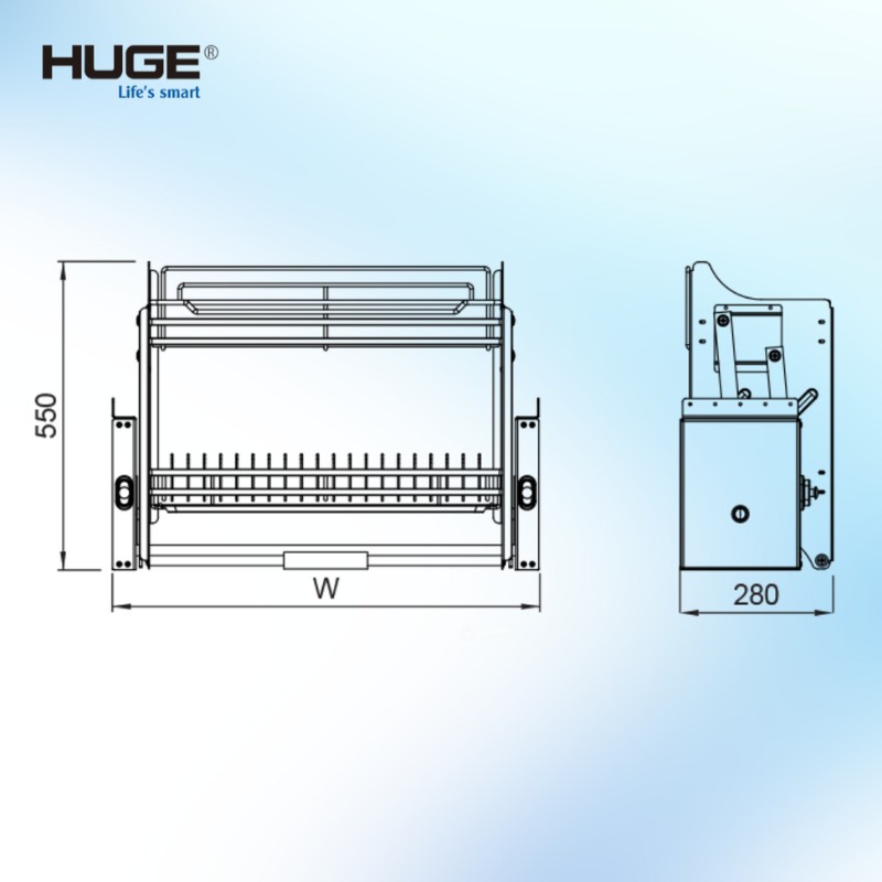 Giá Chén Dĩa Di Động ECO HUGE - Ảnh 5
