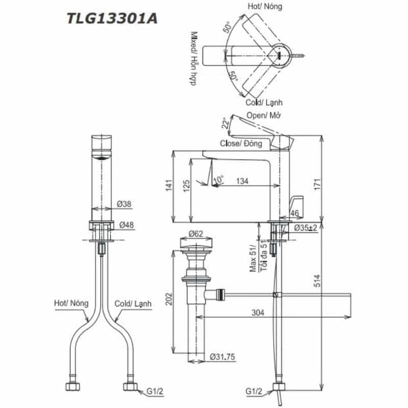 bản vẽ TLG13301A