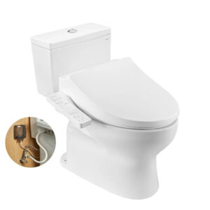 Bồn cầu hai khối TOTO CS302DW26 nắp rửa Washlet TCF23661GAA Dòng S1
