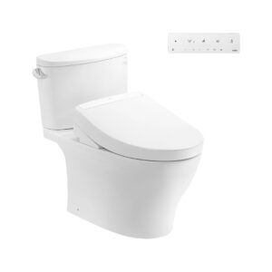 Bồn cầu hai khối TOTO CS767CRW25 nắp rửa Washlet TCF34461GAA S5