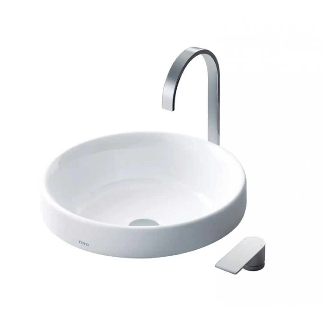 Ảnh sản phẩm chậu lavabo để bàn đá L1704 hình tròn