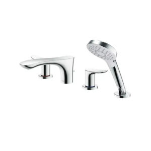Vòi sen bồn tắm nóng lạnh kèm sen tắm GO 4 lỗ TOTO TBG01202BB