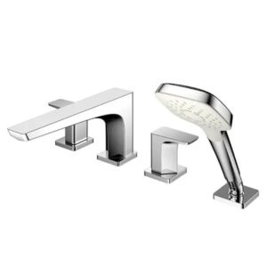 Vòi xả bồn nóng lạnh kèm sen tắm GE 4 lỗ TOTO TBG07202A