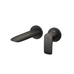 Vòi lavabo nóng lạnh gắn tường TOTO TLG04309BB#MBL màu đen mờ